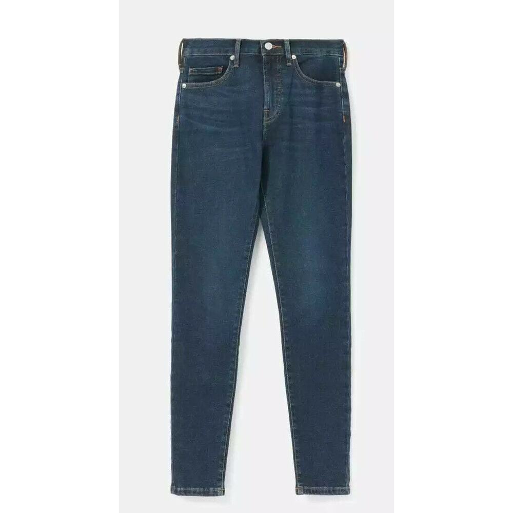 Everlane  Jeans Size 24 Blue Mid Rise Skinny Cotton Stretch Denim NWT Women's - Picture 2 of 8
